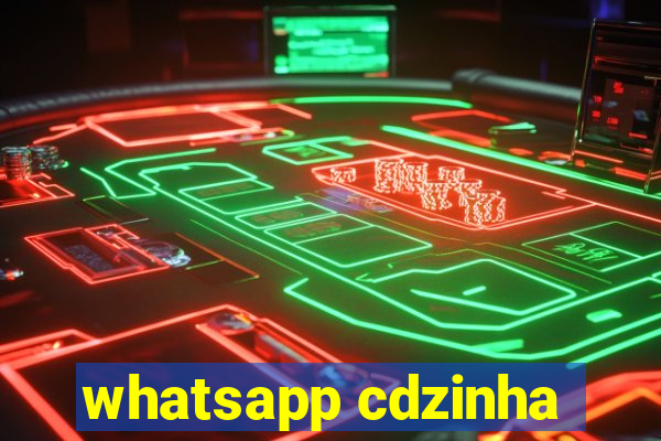 whatsapp cdzinha