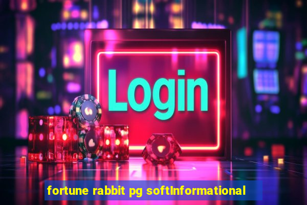 fortune rabbit pg softInformational