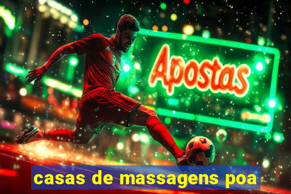 casas de massagens poa