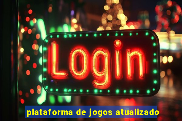 plataforma de jogos atualizado