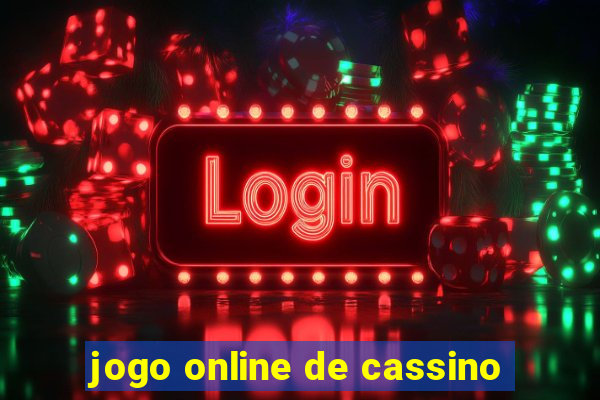 jogo online de cassino