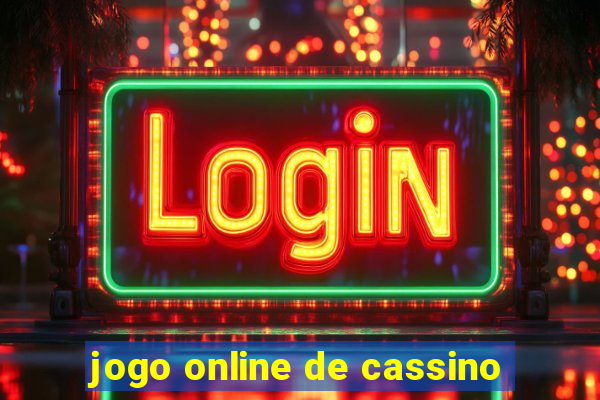 jogo online de cassino