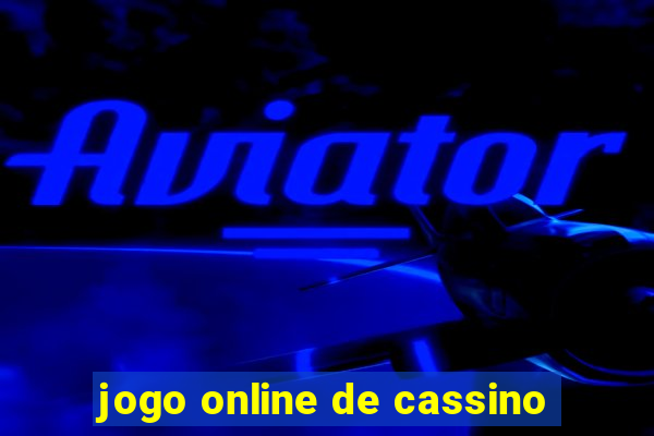 jogo online de cassino