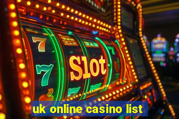 uk online casino list