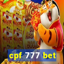 cpf 777 bet