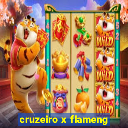 cruzeiro x flameng