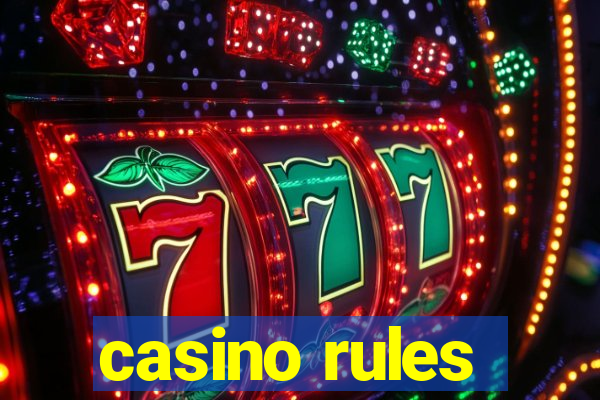 casino rules