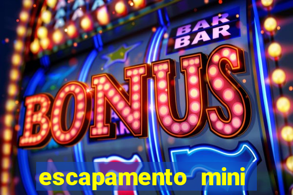 escapamento mini tri fortuna