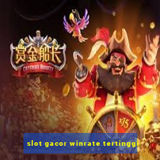 slot gacor winrate tertinggi