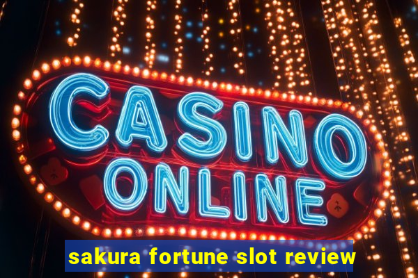 sakura fortune slot review