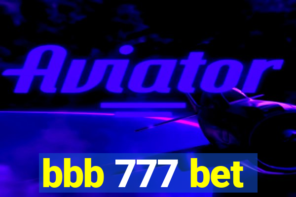 bbb 777 bet