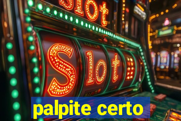 palpite certo