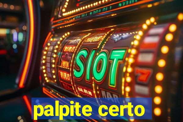 palpite certo