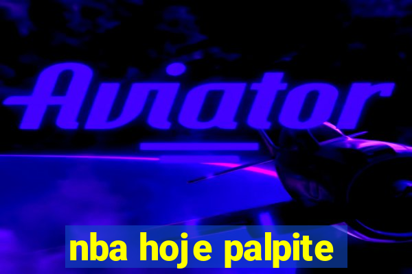 nba hoje palpite