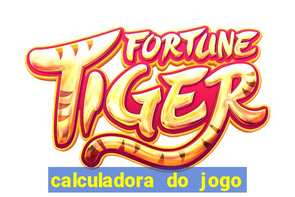 calculadora do jogo do bicho