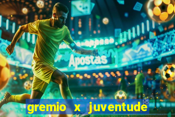 gremio x juventude ao vivo