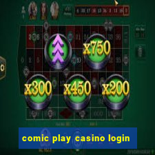 comic play casino login