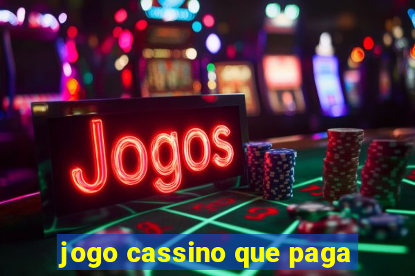 jogo cassino que paga