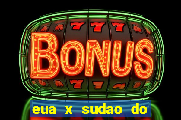 eua x sudao do sul estatisticas