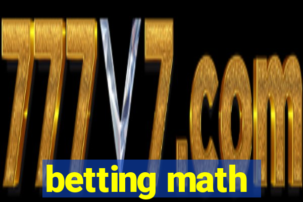 betting math