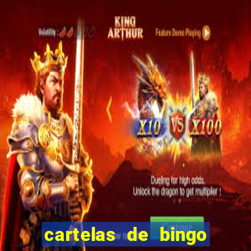 cartelas de bingo para chá de bebê