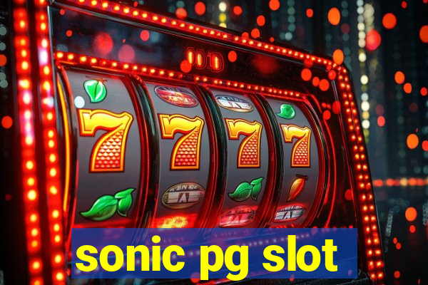 sonic pg slot