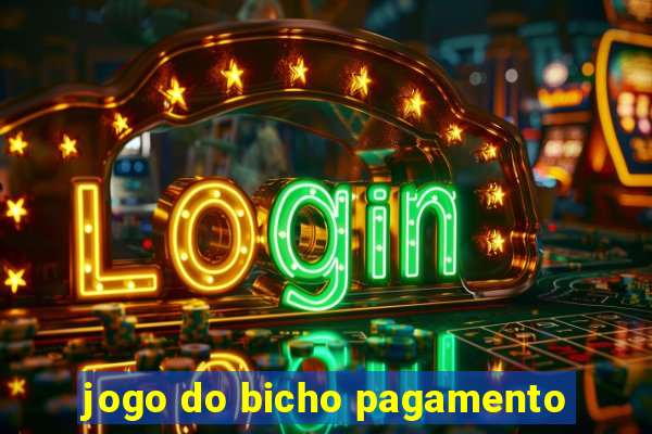 jogo do bicho pagamento