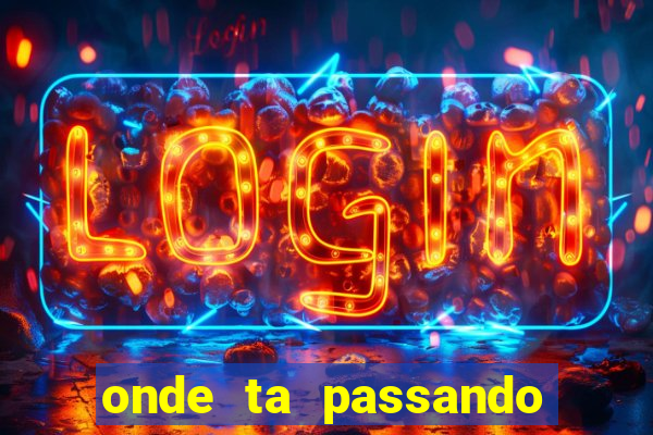 onde ta passando jogo do remo