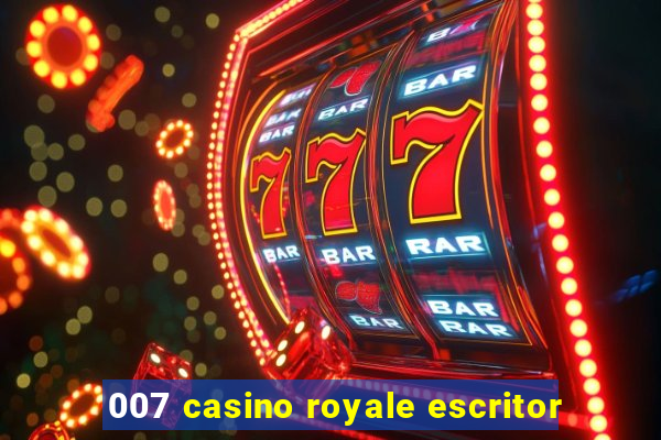 007 casino royale escritor