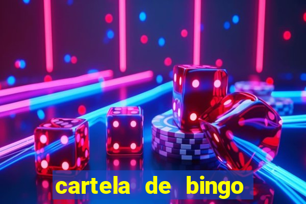 cartela de bingo do alfabeto para imprimir