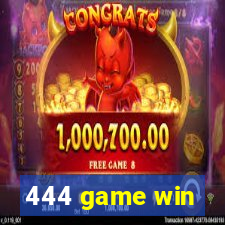 444 game win