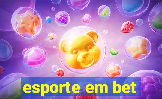 esporte em bet