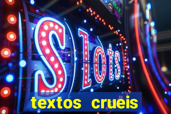 textos crueis demais pdf