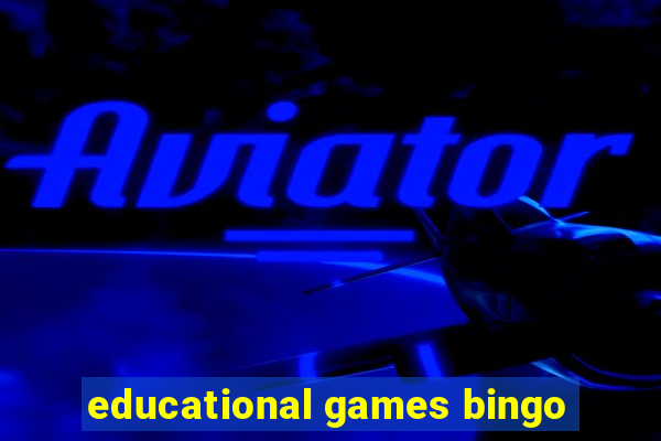 educational games bingo