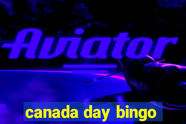 canada day bingo