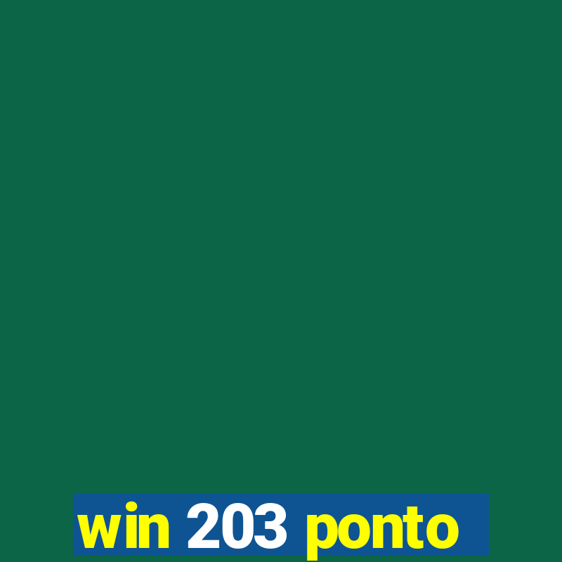 win 203 ponto