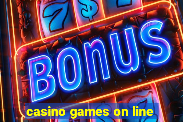 casino games on line