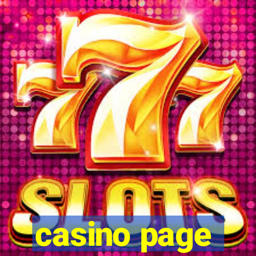 casino page