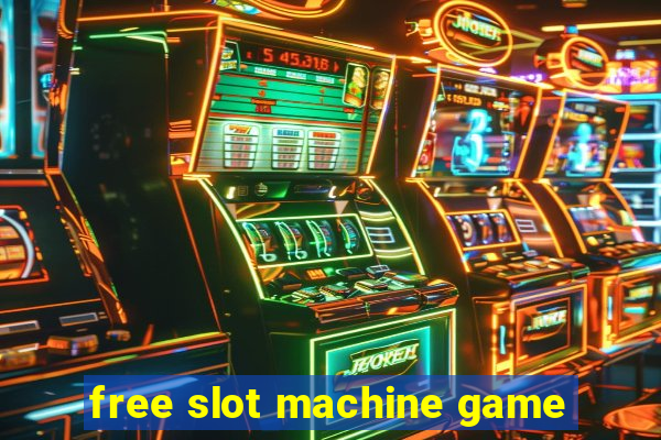 free slot machine game