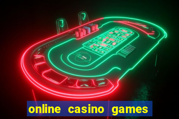 online casino games for real money