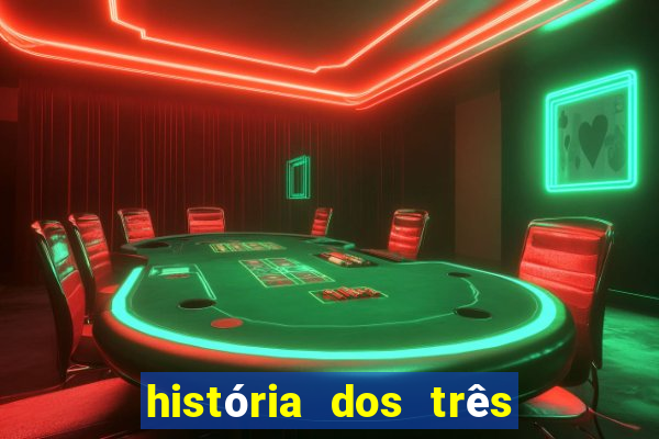 história dos três porquinhos resumida