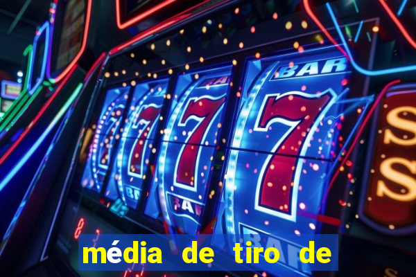 média de tiro de meta por jogo