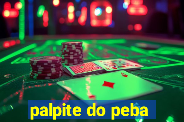 palpite do peba