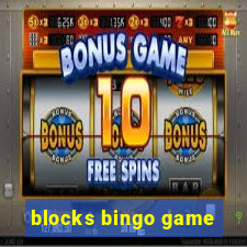 blocks bingo game