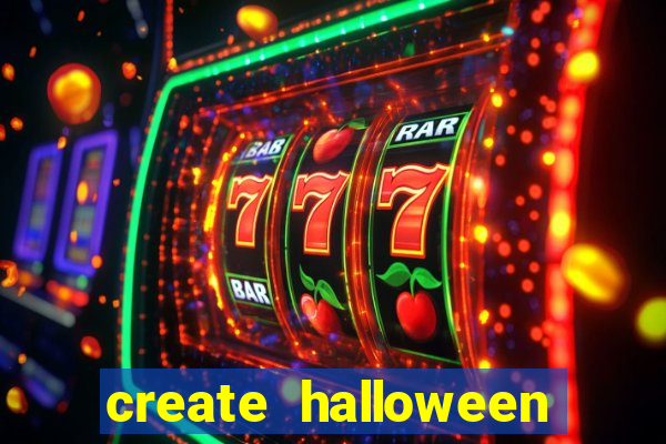 create halloween bingo card