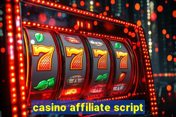 casino affiliate script