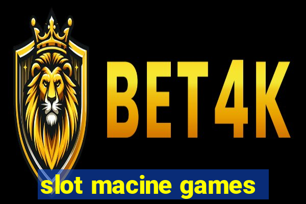 slot macine games