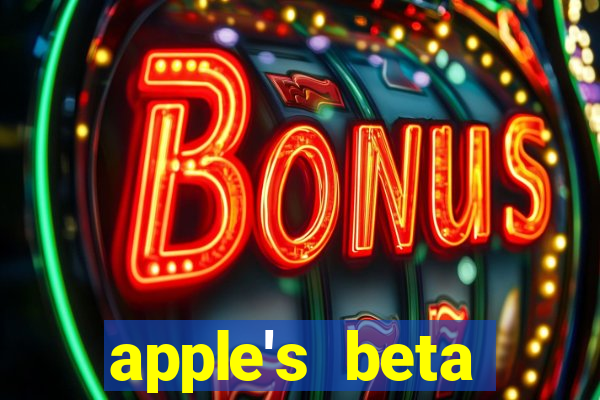 apple's beta software program