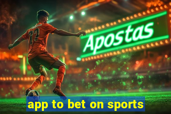 app to bet on sports