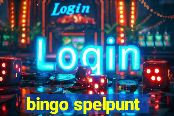 bingo spelpunt